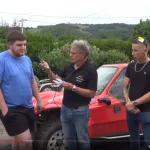 Anthony Longy et Mathéo Gissot Pirés au départ du 68ème